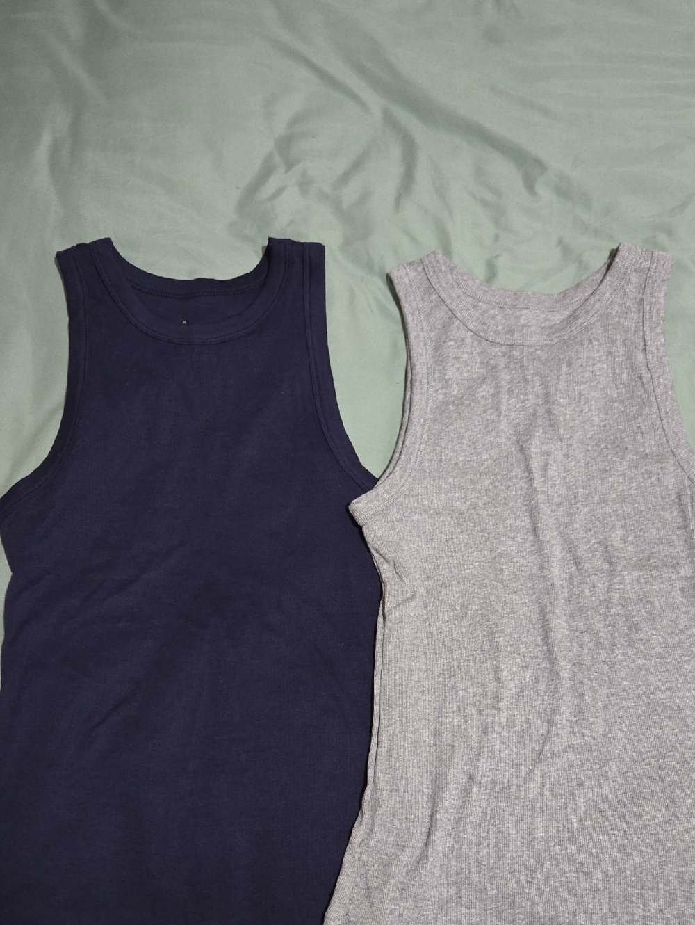 A New Day (Target) Gray And Navy Blue Tanks Bundle Deal NWOT